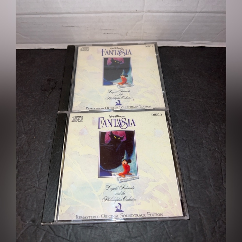 CD Walt Disney's Fantasia by The Philadelphia Orchestra, Leopold Stokowski 2 CD